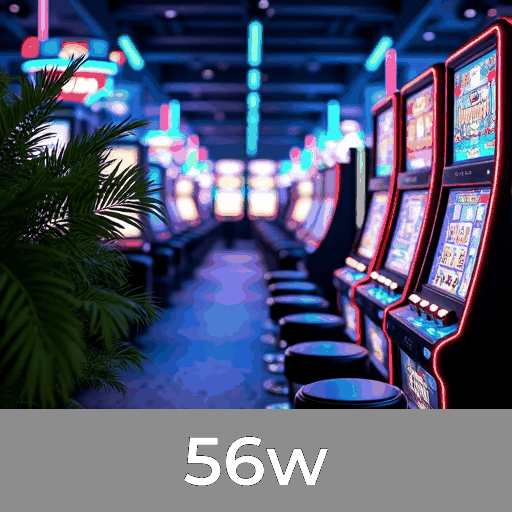 56w: Entre com login rápido e explore jogos ao vivo